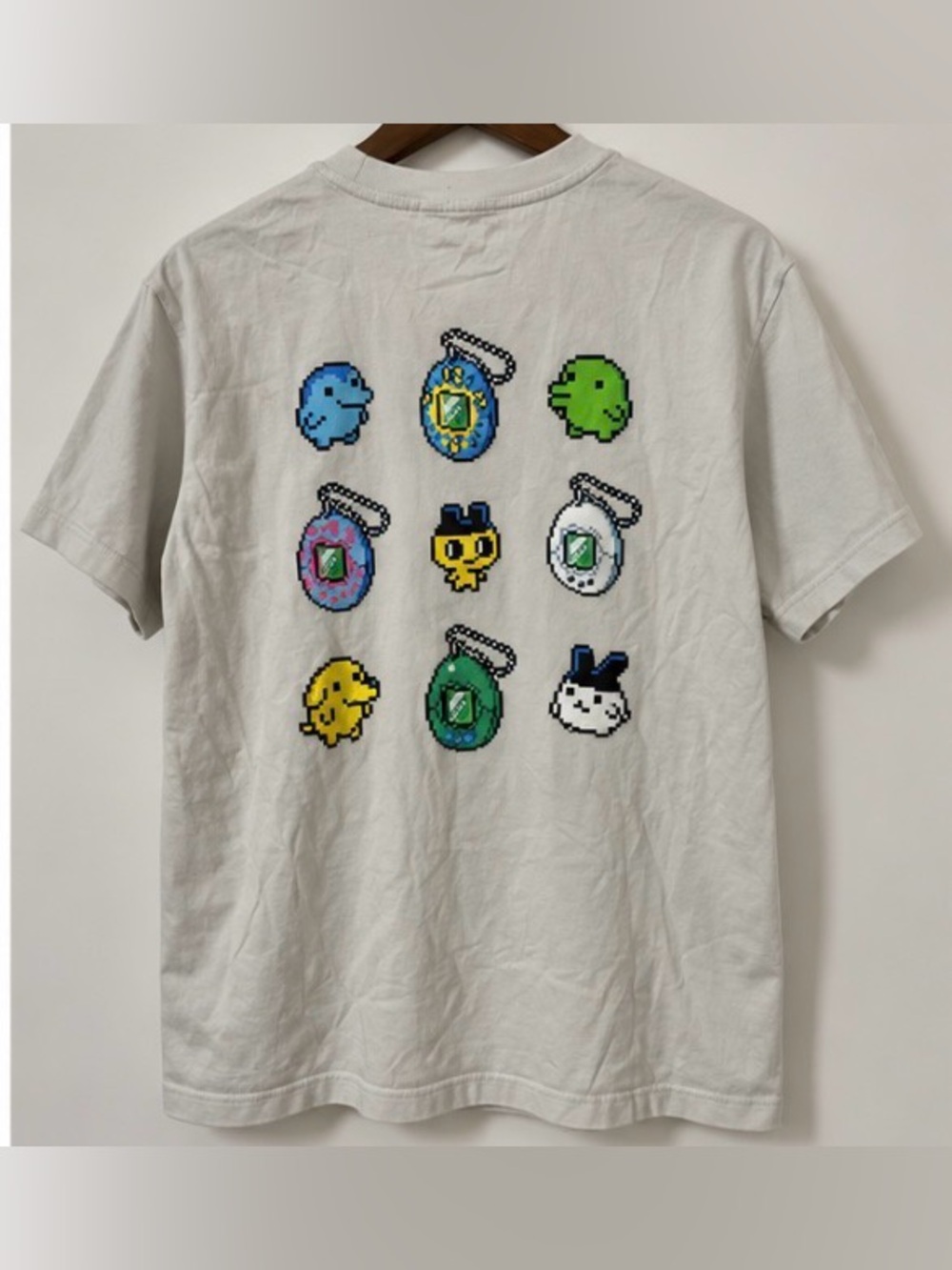 Uniqlo Tamagotchi Pixel Character Tee